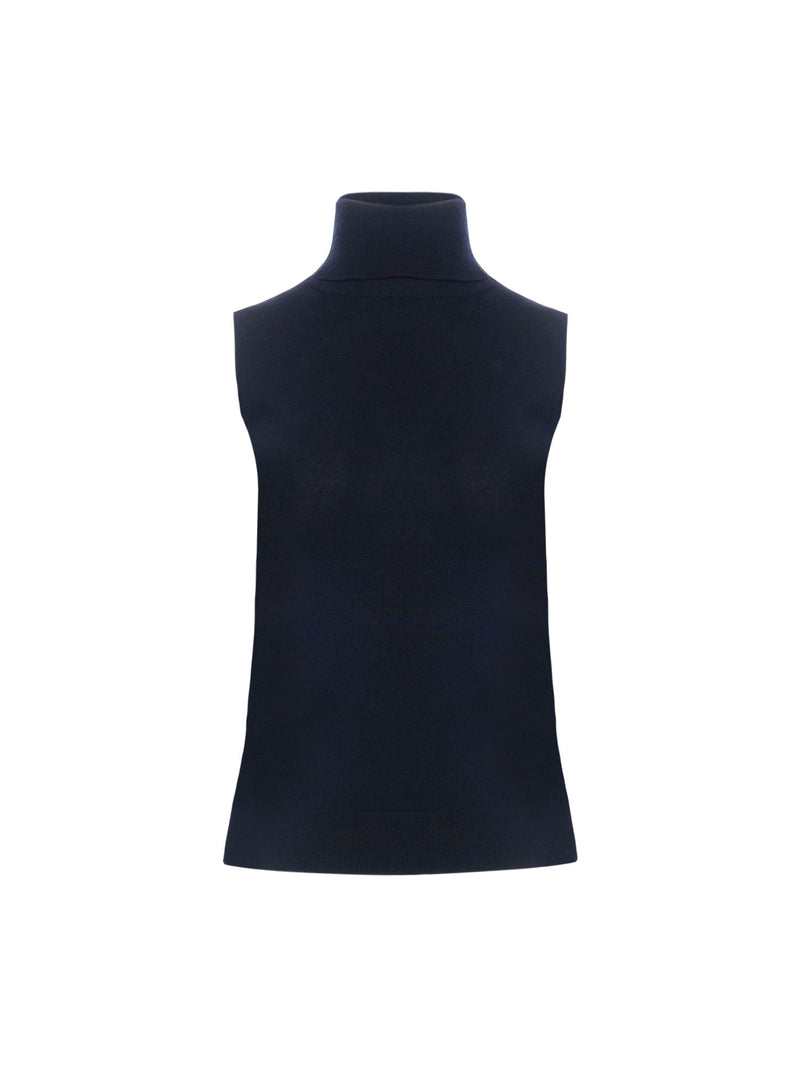 Patrick Assaraf Sleeveless Merino Tank