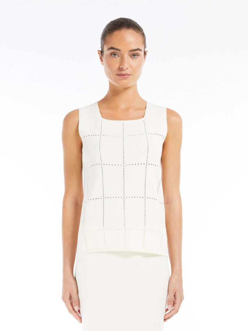 Max Mara Pure Ugolina Square Neck Top