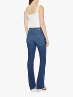 Mother Mid Rise Smokin Double Heel Jeans