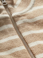 Veronica Beard Cashmere Striped Dickey