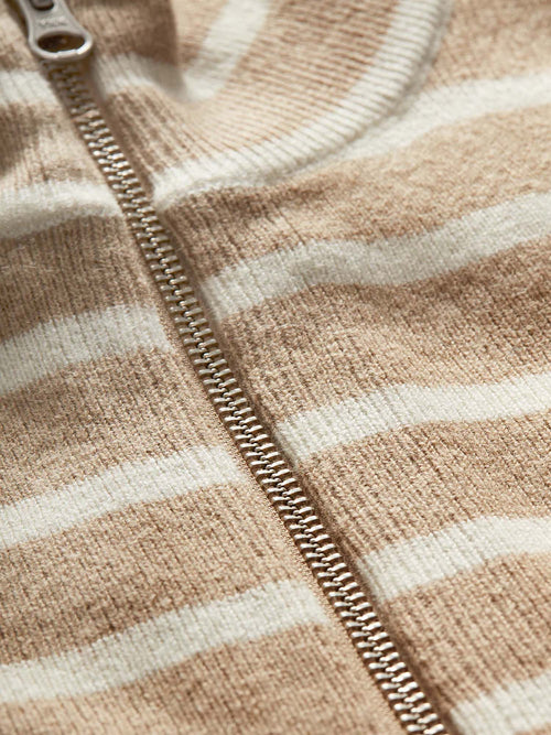 Veronica Beard Cashmere Striped Dickey