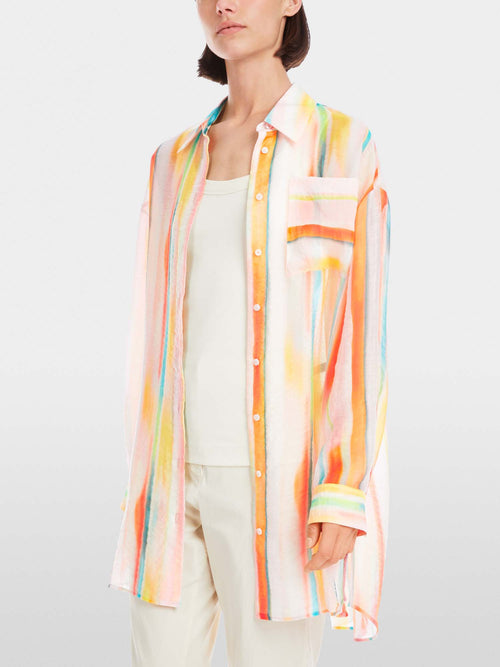 Marc Cain Sports Collared Long Blouse