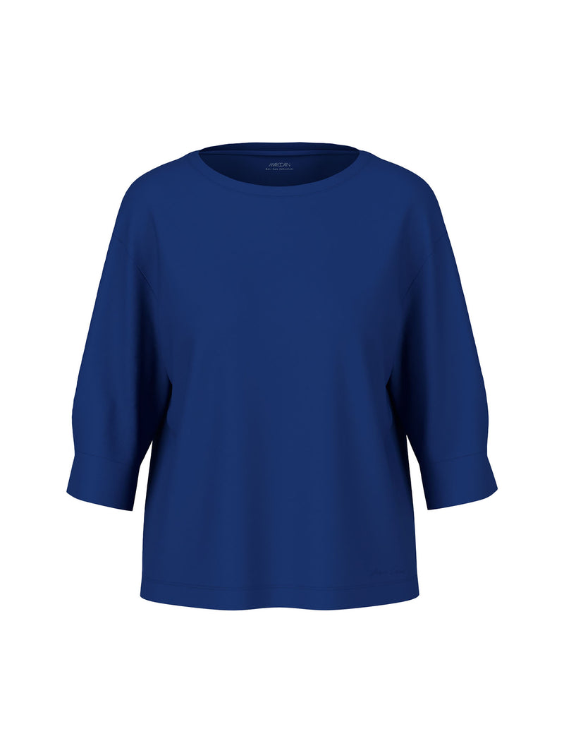 Marc Cain Relaxed T-shirt with Mid-Length Sleeves