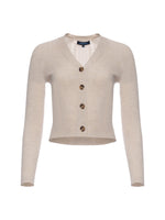 Patrick Assaraf Cupro Ribbed Cardigan