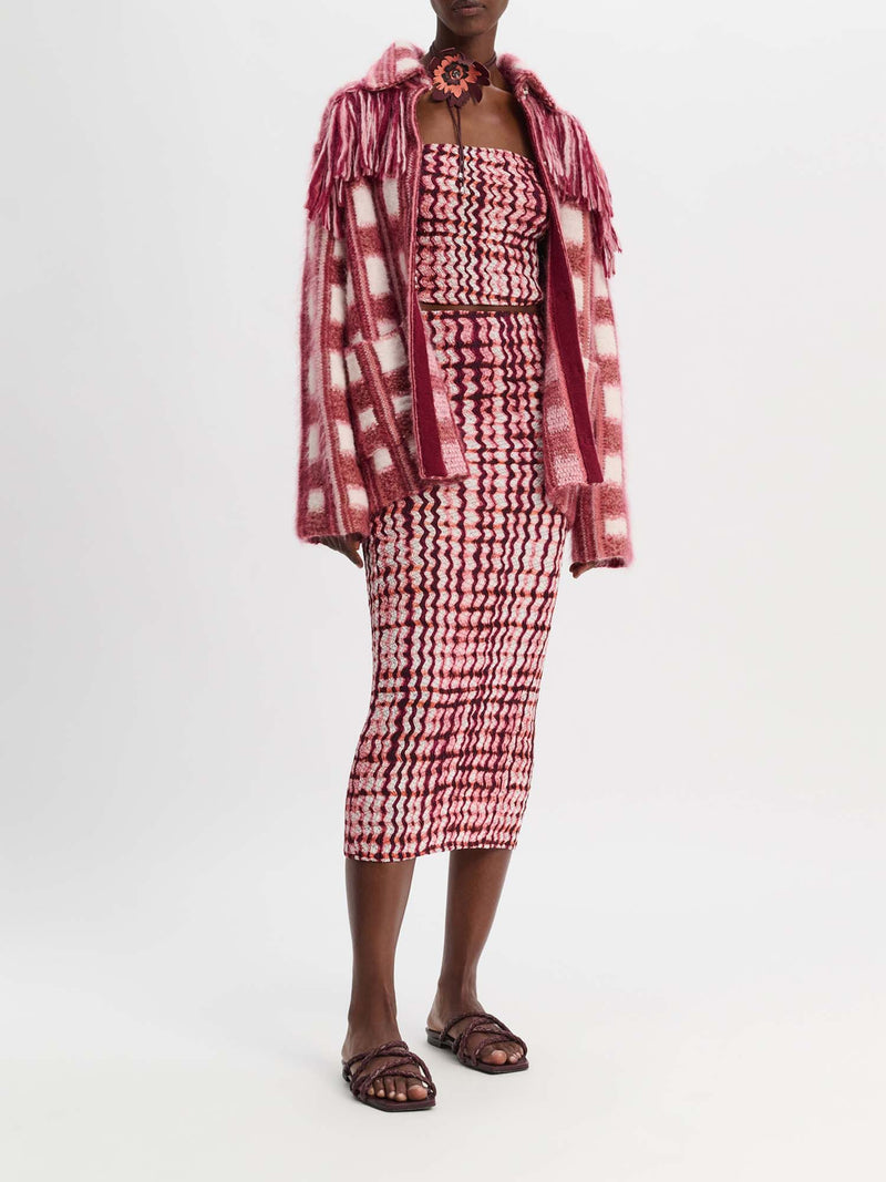 Dorothee Schumacher Checked Statement Top