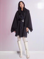 Marc Cain Polka Dot Long Sleeve Dress