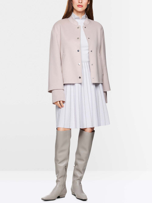 Marc Cain Oversized Jacket with Cuffed Sleeves