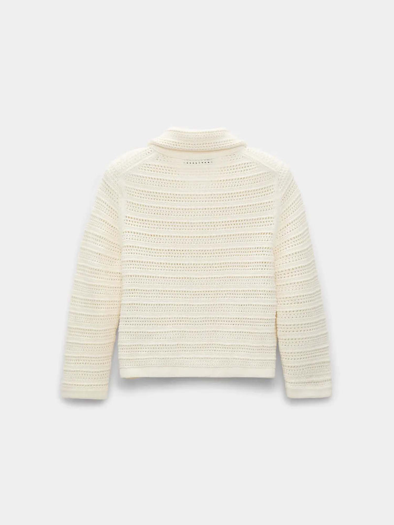 Dorothee Schumacher Precise Pointelle Knit Jacket