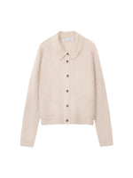 Iris Von Arnim Elyn Brushed Cashmere Cardigan
