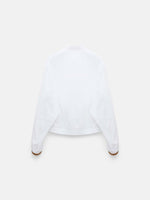 Dorothee Schumacher Poplin Power Blouse with Drawstring