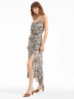 Veronica Beard Avenel Silk Midi Dress