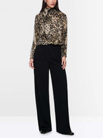 Marc Cain Leopard Print Blouse