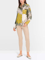Marc Cain Blouse with Floral Pattern