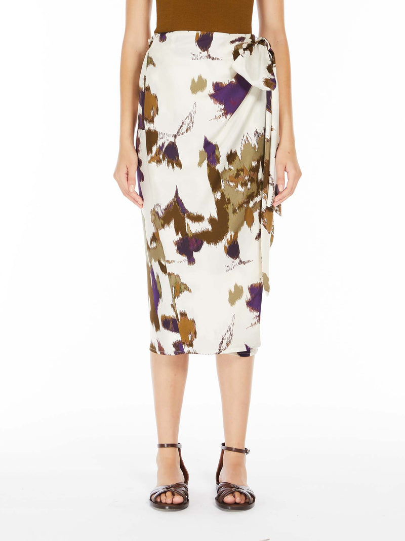Max Mara Dritto Silk Skirt