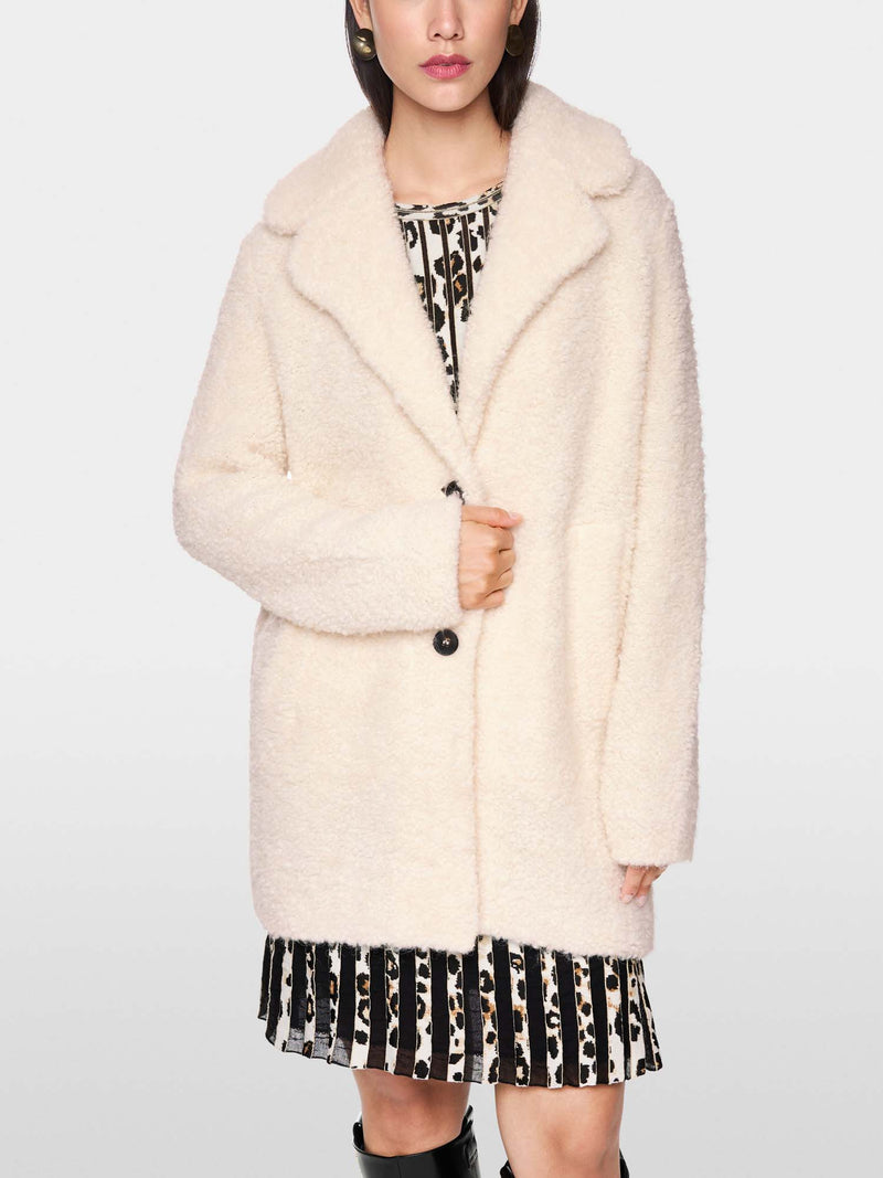 Marc Cain Boucl&eacute; Short Coat