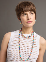 Margo Morrison Ooak Multi Stone Combination Long Necklace