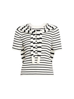 Derek Lam 10 Crosby Twain Short Sleeve Pre-Styled Sweater