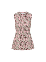Veronica Beard Jessup Floral Vest