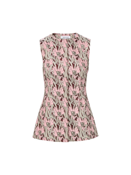 Veronica Beard Jessup Floral Vest