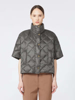 Max Mara Cube Tresi Quilted Poncho