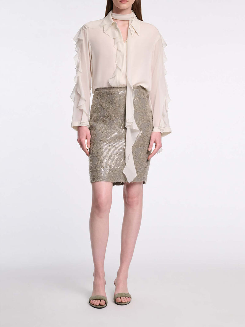 Dorothee Schumacher Sequin Statement Skirt