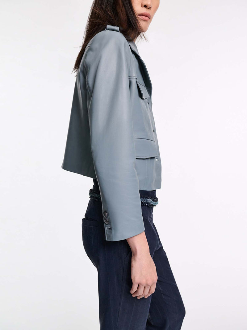 Dorothee Schumacher Sleek Statement Cropped Jacket