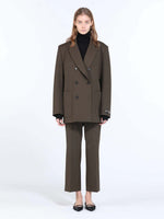 N&deg;21 Cropped Straight Leg Trouser