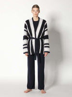 Sminfinity Pure Stripe Crochet Jacket
