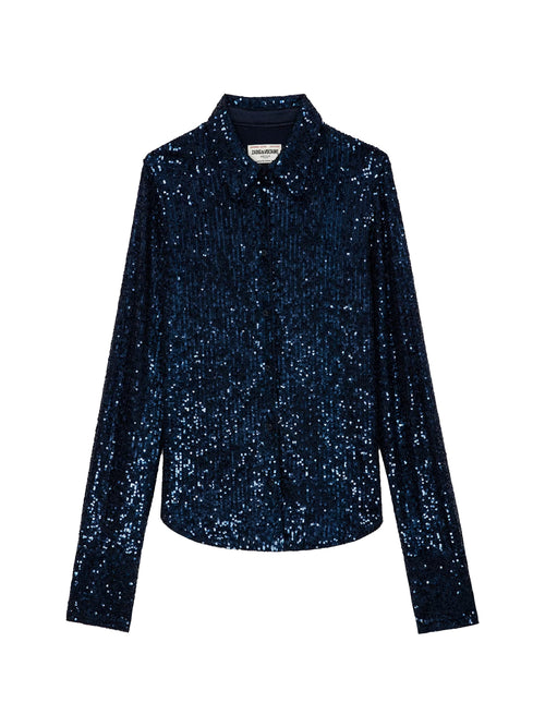 Zadig &amp; Voltaire Tawny Sequin Shirt