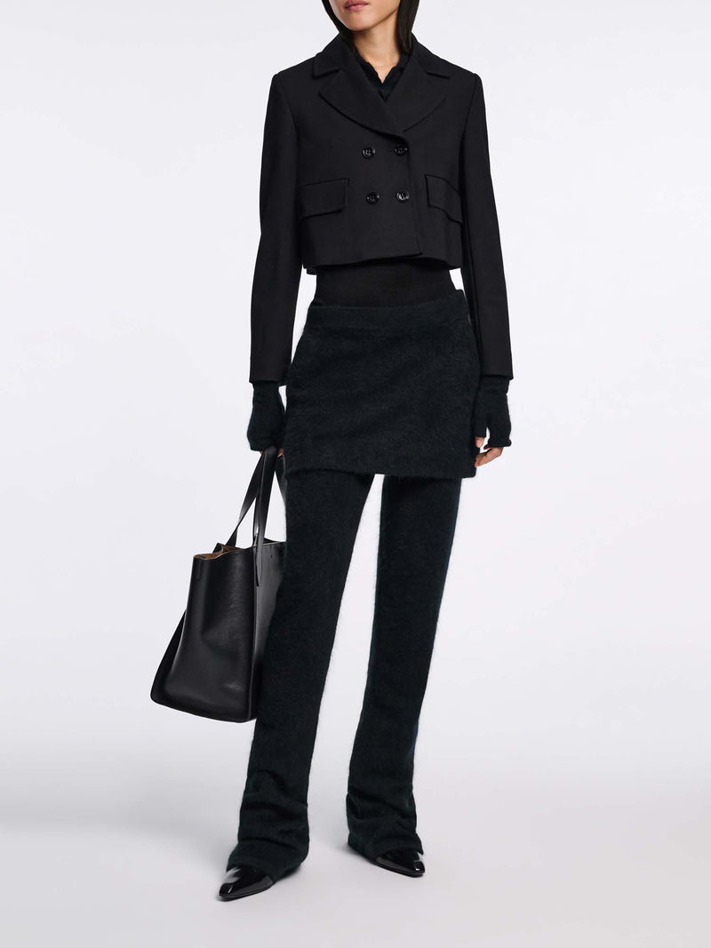 Dorothee Schumacher Emotional Essence Cropped Double Breasted Jacket