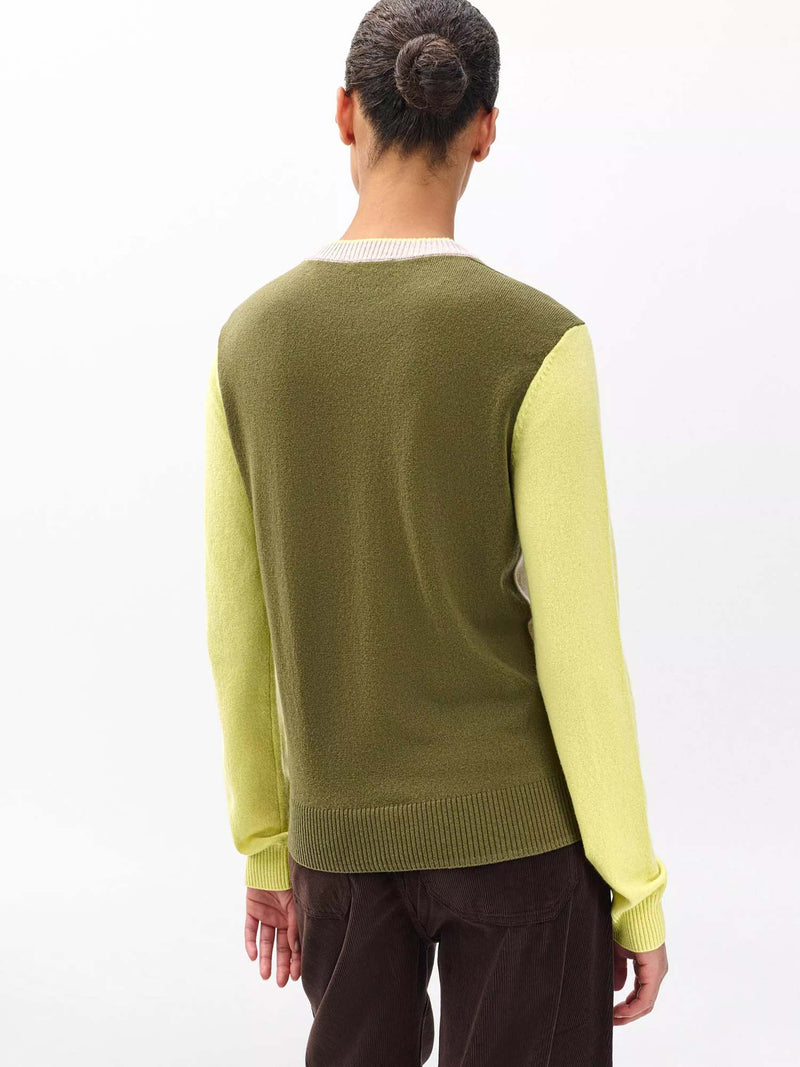 Rag &amp; Bone Taron Colourblock Crewneck Sweater