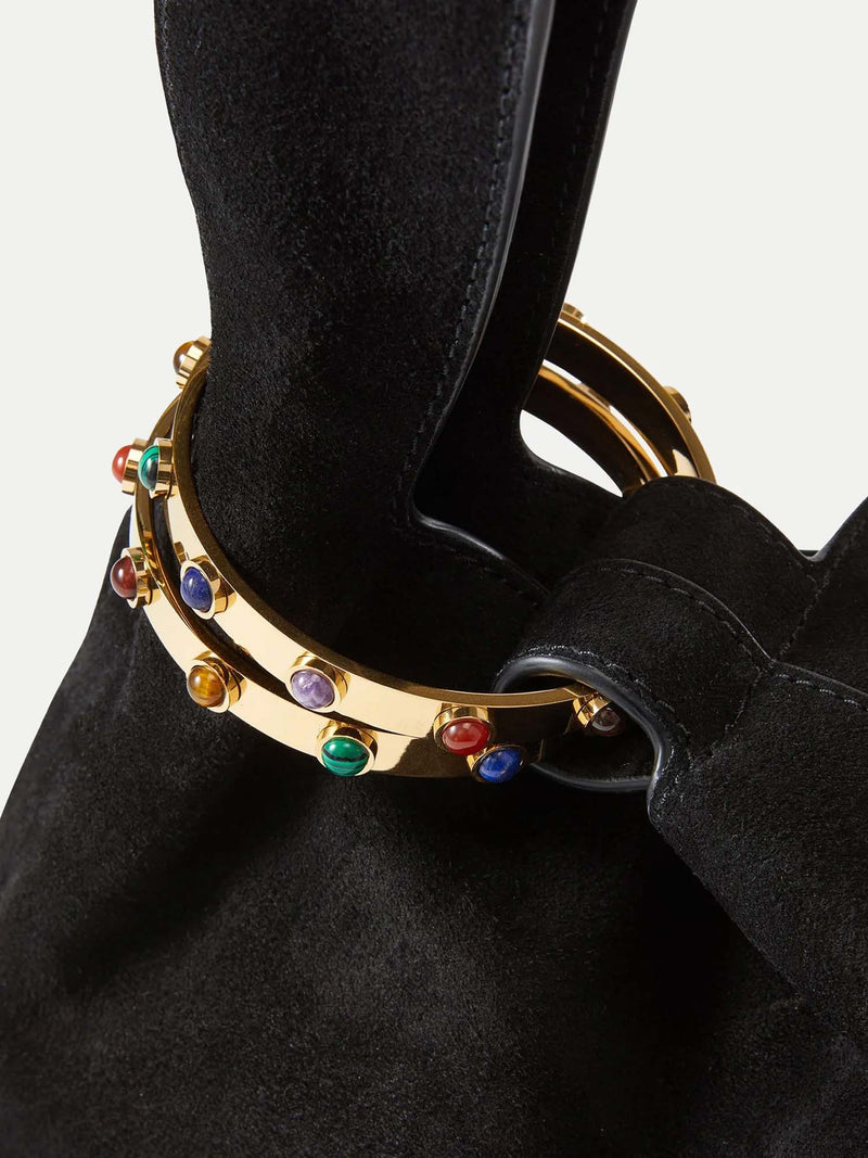 Veronica Beard Suede Swing Bag