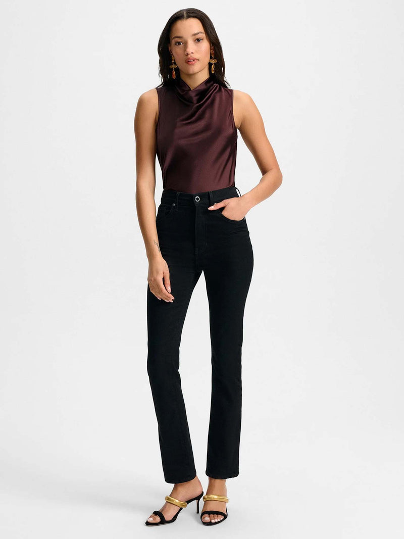 Veronica Beard Tam Silk Sleeveless Top