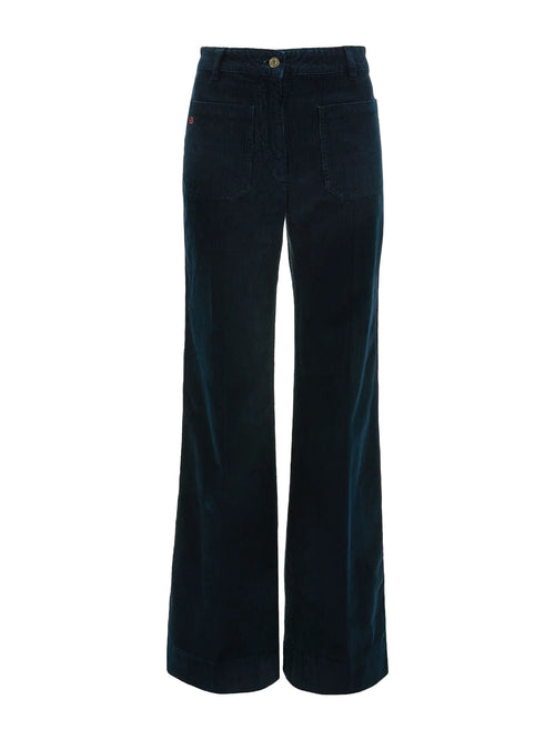 Victoria Beckham Alina Long Corduroy Pants