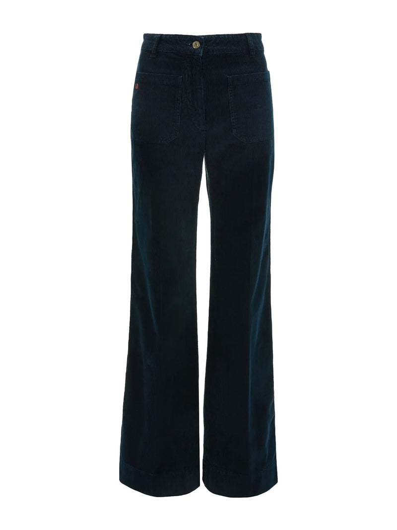 Victoria Beckham Alina Long Corduroy Pants