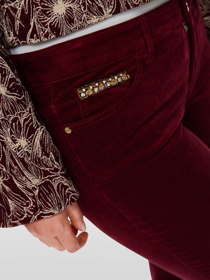 Marc Cain Silvi Velvet Trousers