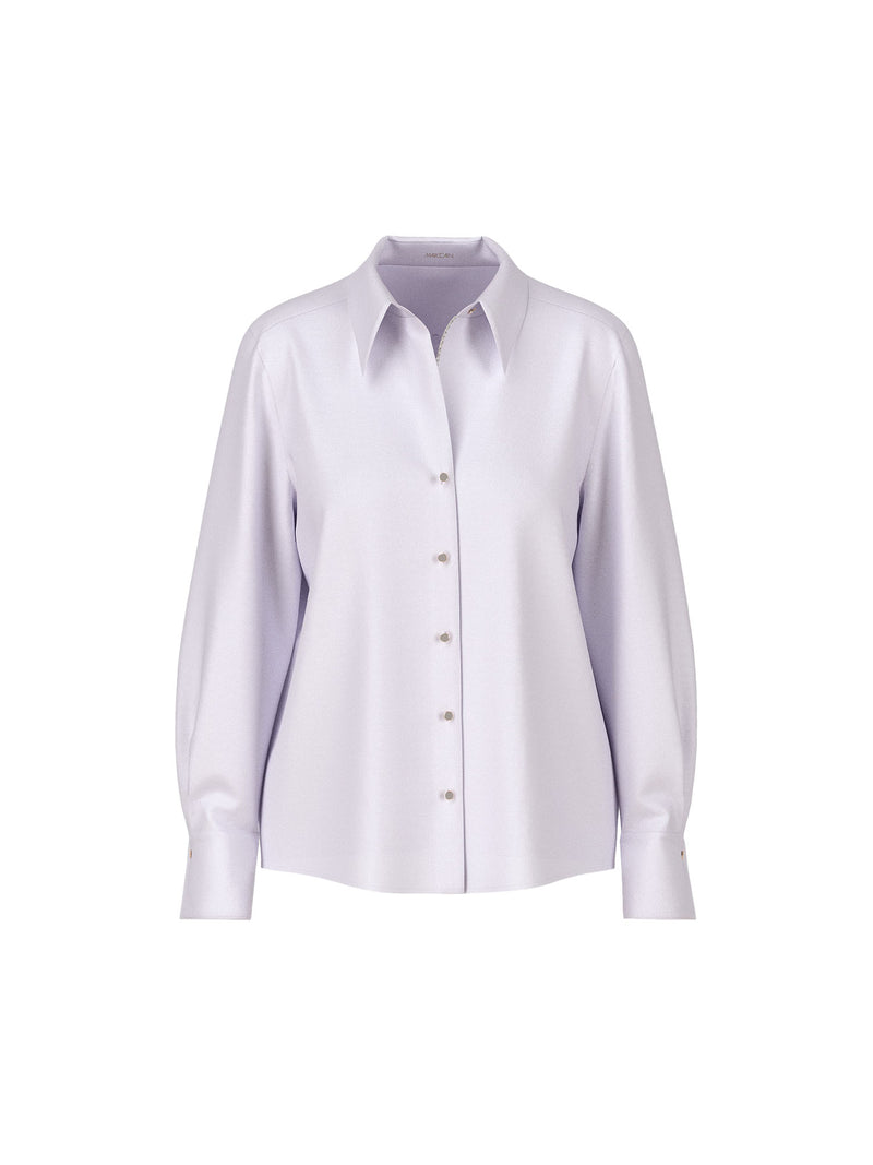 Marc Cain Classic Shiny Silk Blouse