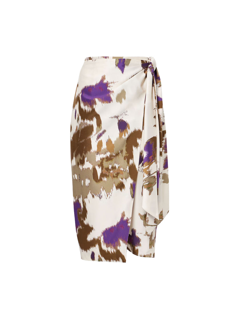 Max Mara Dritto Silk Skirt