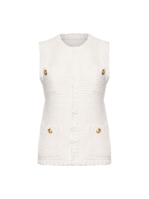Line Apple Knitted Vest