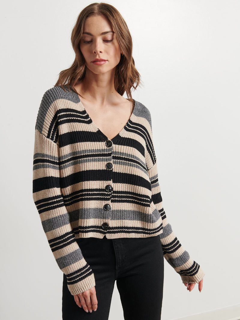 Line Riley Button Cardigan