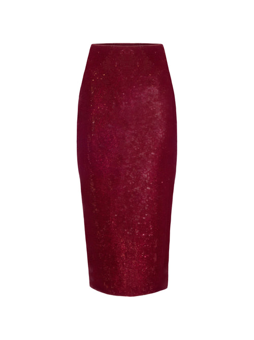 Veronica Beard Koa Sequin Skirt