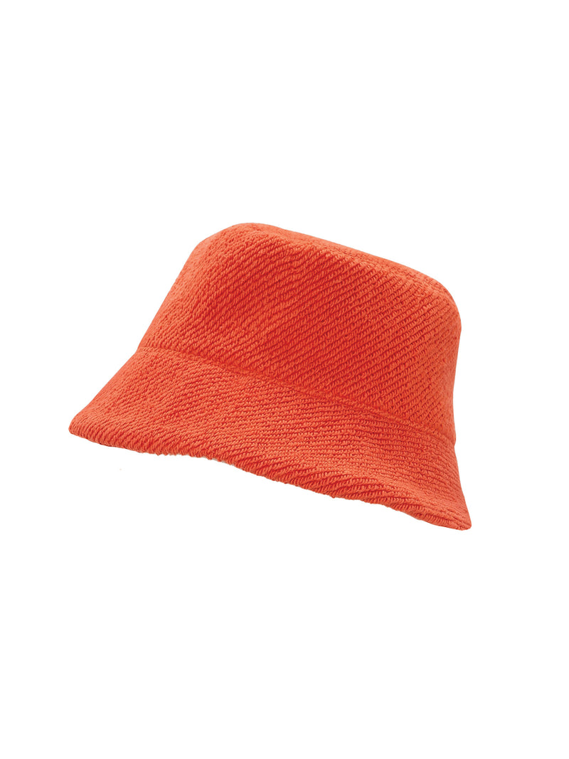 Dorothee Schumacher Modern Towelling Hat Spiced Orange