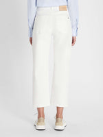 Max Mara Weekend Reseda Cotton Denim Trousers - Tea Rose