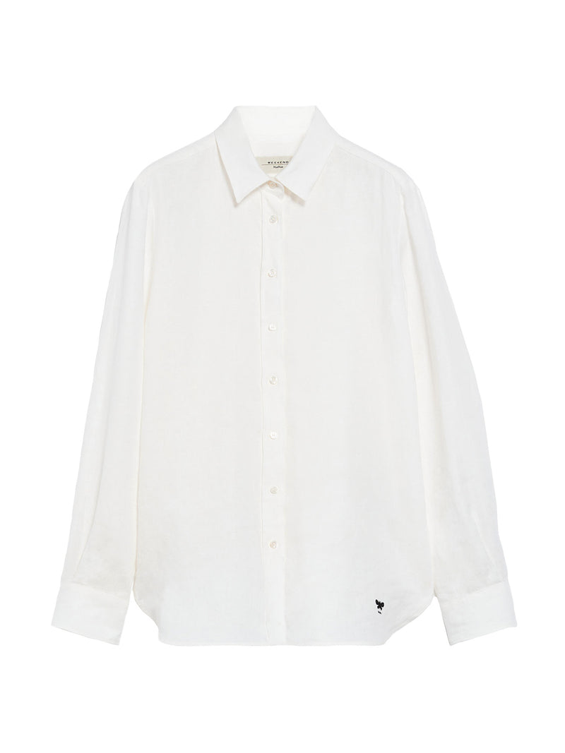 Max Mara Weekend Werner Collared Button Down Shirt White