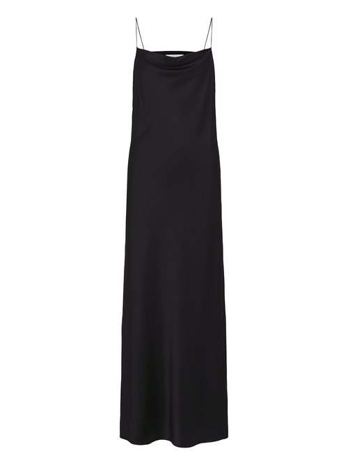 Dorothee Schumacher Sense of Shine Silk Dress - Black