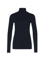 Marc Cain Delicate Roll Collar Pullover Navy