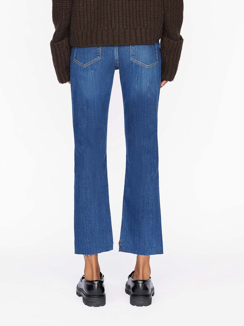 Frame Le High Straight Raw Stagger Orlena