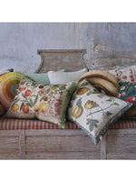 John Derian Orange Canvas Pillow 