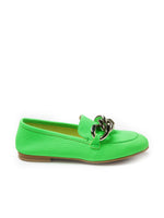 Casadei Antilope Chain Loafer Green