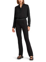 Marc Cain Sporty Pants with Elasticated Waistband Black
